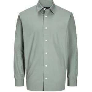 JACK & JONES Men's Jprblabushwick Stanley skjorta L/S Sn långärmad, Agave grön/passform: solid, XXL JACK & JONES Men's Jprblabushwick Stanley skjorta L/S Sn långärmad, Agave grön/passform: solid, XXL