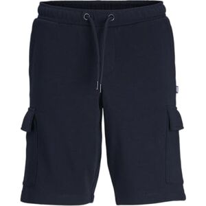 JACK & JONES Pojkar Jpstbradley Sweat Cargo GMS Mni shorts, marinblå blazer, 110 JACK & JONES Pojkar Jpstbradley Sweat Cargo GMS Mni shorts, marinblå blazer, 110