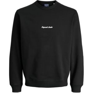 JACK & JONES Jornorrebro Emb Sweat Crew Noos, svart, XXL JACK & JONES Jornorrebro Emb Sweat Crew Noos, svart, XXL
