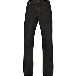 Urban Classics Organic Triangle Denim byxor för män, svart Washed, 32 Urban Classics Organic Triangle Denim byxor för män, svart Washed, 32