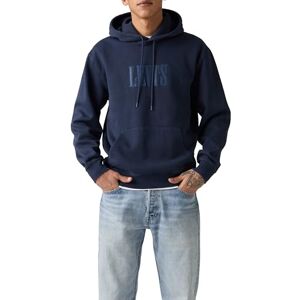 Levi's Kortärmad grafisk huvtröja för män, huvtröja, affischlogotyp, 0pen finish Tbd 15, S Levi's Kortärmad grafisk huvtröja för män, huvtröja, affischlogotyp, 0pen finish Tbd 15, S