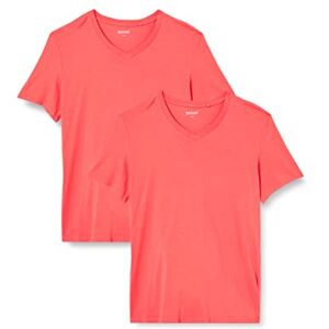 MUSTANG 2-pack V-neck 1006170 herr T-tröja Western, Rose Of Sharon 7246, M MUSTANG 2-pack V-neck 1006170 herr T-tröja Western, Rose Of Sharon 7246, M