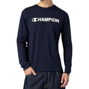 Champion Legacy män, grafisk långärmad t-shirt, XL, blå, BLÅ, XL Champion Legacy män, grafisk långärmad t-shirt, XL, blå, BLÅ, XL