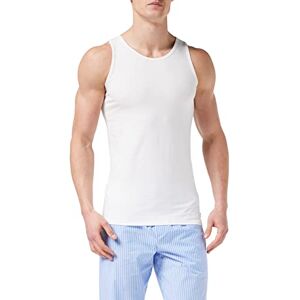 Lovable LVB Stretch bomull Ärmlös tröja för män, Vit (vit 003), M Lovable LVB Stretch bomull Ärmlös tröja för män, Vit (vit 003), M