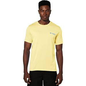 Columbia Apparel PFG grafisk t-shirts, skjorta för män, solbelyst/bibier, storlek L Columbia Apparel PFG grafisk t-shirts, skjorta för män, solbelyst/bibier, storlek L