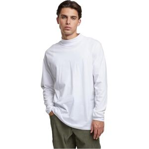 Urban Classics Herrsweatshirt, mock hals, långärmad, klassisk tröja för män, normal passform, bomull, storlekar S – 5XL, Vit, 4XL Urban Classics Herrsweatshirt, mock hals, långärmad, klassisk tröja för män, normal passform, bomull, storlekar S – 5XL, Vit, 4XL