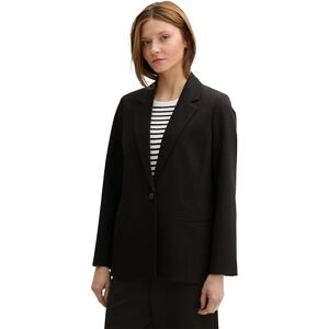 TOM TAILOR Denim dam blazer, 14482 – djup svart, S TOM TAILOR Denim dam blazer, 14482 – djup svart, S