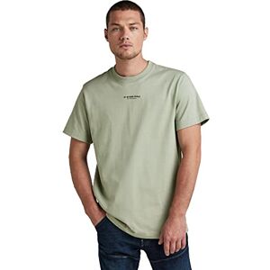 G-STAR RAW, Herr centrumlogotyp lös T-shirt, Blau (Iceberg Green C784-c959), XS G-STAR RAW, Herr centrumlogotyp lös T-shirt, Blau (Iceberg Green C784-c959), XS