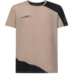 Rock Experience Chandler 4.0 SS Man T-shirt Kortärmad T-shirt, Beige/svart, XL Rock Experience Chandler 4.0 SS Man T-shirt Kortärmad T-shirt, Beige/svart, XL