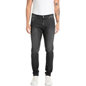 Replay herr Musse powerstretch denim jeans, 097 Mörk grå, 38W x 32L Replay herr Musse powerstretch denim jeans, 097 Mörk grå, 38W x 32L