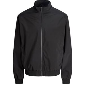 JACK & JONES Jjecharge Stand Collar Bomber Noos, Svart, XX_l Män, Svart, XXL JACK & JONES Jjecharge Stand Collar Bomber Noos, Svart, XX_l Män, Svart, XXL