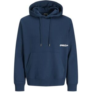 JACK & JONES Jcounion Minimal Print Sweat Hood, titan, XL JACK & JONES Jcounion Minimal Print Sweat Hood, titan, XL