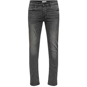 Only & Sons Onsloom Slim Wash Blk 0447 Dia DNM Noos, Svart denim, 38W / 34L Only & Sons Onsloom Slim Wash Blk 0447 Dia DNM Noos, Svart denim, 38W / 34L