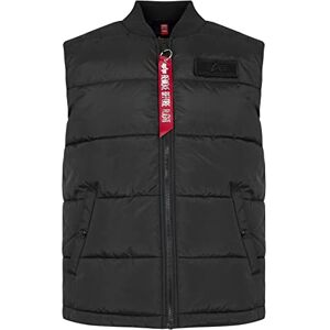 Alpha Industries Puffer LW Vest för män Black Alpha Industries Puffer LW Vest för män Black