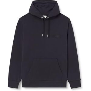 GANT Reg Tonal Shield Huvtröja för män, svart, 3XL GANT Reg Tonal Shield Huvtröja för män, svart, 3XL