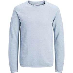 JACK & JONES Jjehill Knit Crew Neck Noos, Himmelsk blå, L JACK & JONES Jjehill Knit Crew Neck Noos, Himmelsk blå, L