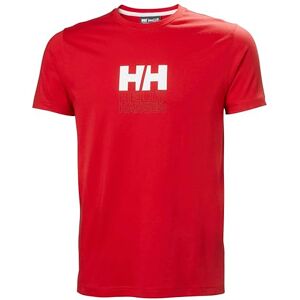 Helly Hansen Core Graphic T T-Shirt för män, 163 Röd, S Helly Hansen Core Graphic T T-Shirt för män, 163 Röd, S