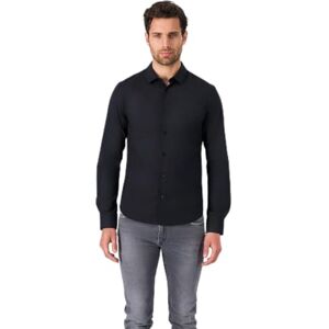 Teddy Smith Långärmad enfärgad skjorta C-Gopher ML, svart, S Teddy Smith Långärmad enfärgad skjorta C-Gopher ML, svart, S