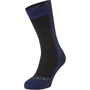 SealSkinz Vattentät strumpa i kallt väder Black/Navy Blue XL SealSkinz Vattentät strumpa i kallt väder Black/Navy Blue XL