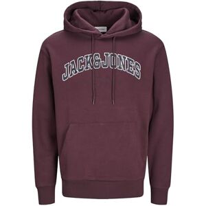 JACK & JONES JACK&JONES JJECALEB Varsity Sweat Hood NOOS, Vingårdsvin, XS JACK & JONES JACK&JONES JJECALEB Varsity Sweat Hood NOOS, Vingårdsvin, XS