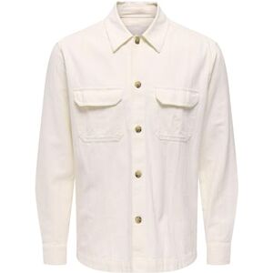 Only & Sons Onscolt Reg L/S 0570 Shirt Noos, Gardenia, XXL Only & Sons Onscolt Reg L/S 0570 Shirt Noos, Gardenia, XXL