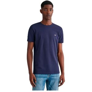 GANT Slim Pique SS T-shirt, Kvällsblå, 3XL GANT Slim Pique SS T-shirt, Kvällsblå, 3XL