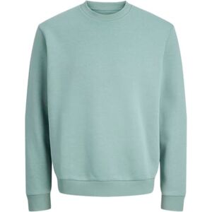 JACK & JONES Jjebradley Sweat Crew Noos Pls – plus storlek, Mineralblå, 4XL JACK & JONES Jjebradley Sweat Crew Noos Pls – plus storlek, Mineralblå, 4XL