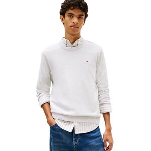 Tommy Jeans herr TJM Slim Ess Light tröja Ext DM0DM22853 pullover tröja, grå (isgrå ljung), XL Tommy Jeans herr TJM Slim Ess Light tröja Ext DM0DM22853 pullover tröja, grå (isgrå ljung), XL