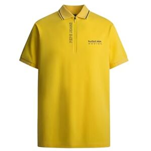 Pepe Jeans Red Bull Racing X herr RBR sport dragkedja polo, gul (gul), S, Gul (gul), S Pepe Jeans Red Bull Racing X herr RBR sport dragkedja polo, gul (gul), S, Gul (gul), S