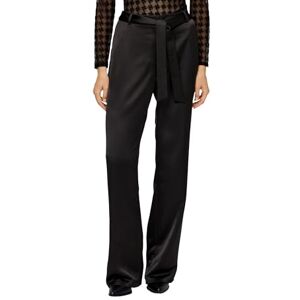 s.Oliver BLACK LABEL satinbyxor, normal passform, Svart 9999, 46 lång s.Oliver BLACK LABEL satinbyxor, normal passform, Svart 9999, 46 lång