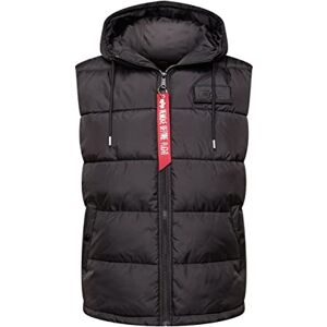 Alpha Industries Pufferväst med huva FD Herrväst Black Alpha Industries Pufferväst med huva FD Herrväst Black