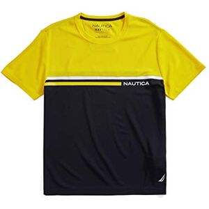 Nautica Navtech Colorblock T-shirt för män, S Nautica Navtech Colorblock T-shirt för män, S