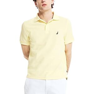 Nautica Klassisk kortärmad enfärgad prestandapikétröja för herr, gUL, XS Nautica Klassisk kortärmad enfärgad prestandapikétröja för herr, gUL, XS