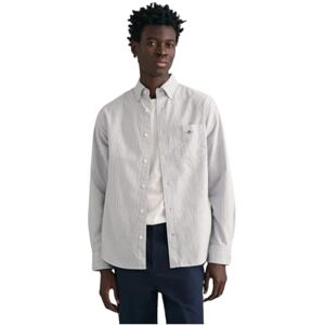 GANT Herr REG Oxford Banker randig skjorta klassisk skjorta, persisk blå, standard, persisk blå, M GANT Herr REG Oxford Banker randig skjorta klassisk skjorta, persisk blå, standard, persisk blå, M