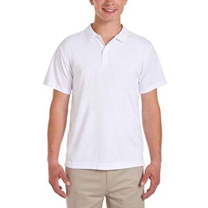 Nautica Kortärmad uniform pikétröja för män, Vit, XL Nautica Kortärmad uniform pikétröja för män, Vit, XL