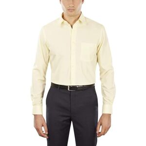 Van Heusen herrklänning skjorta anpassad poplin solid, Citronglasyr, 16 Neck / 34-35 Sleeve Van Heusen herrklänning skjorta anpassad poplin solid, Citronglasyr, 16 Neck / 34-35 Sleeve