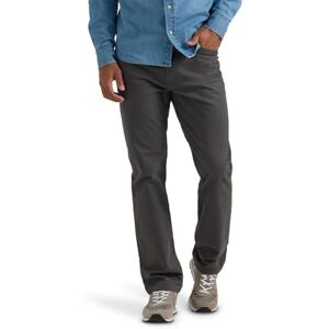Lee Herr Extreme Motion Relaxed Straight Jean, Statisk grå (twill), 40W / 30L Lee Herr Extreme Motion Relaxed Straight Jean, Statisk grå (twill), 40W / 30L