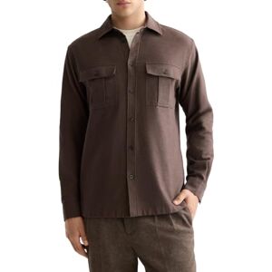 Scotch & Soda mäns melange avslappnad passform skjorta, Demitasse Melange 201, XL Scotch & Soda mäns melange avslappnad passform skjorta, Demitasse Melange 201, XL