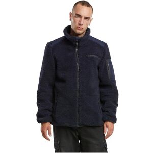 Brandit Ramble jacka i teddyfleece, färg: marinblå, storlek: L, marinblå, L Brandit Ramble jacka i teddyfleece, färg: marinblå, storlek: L, marinblå, L