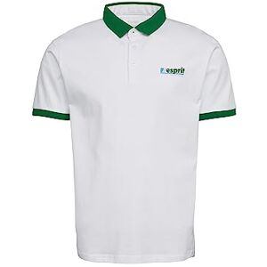 ESPRIT edc by Herr 043CC2K309 pikétröja, 100/WHITE, XS, 100/vit, XS ESPRIT edc by Herr 043CC2K309 pikétröja, 100/WHITE, XS, 100/vit, XS