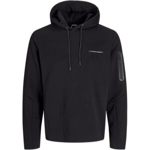 JACK & JONES Jcofusion Sweat Hood, svart, XL JACK & JONES Jcofusion Sweat Hood, svart, XL
