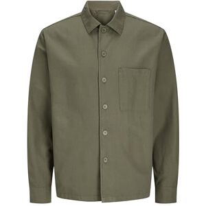 JACK & JONES JACK&JONES JJEURBAN Edge Overshirt LS SN, OLIVNATT, L JACK & JONES JACK&JONES JJEURBAN Edge Overshirt LS SN, OLIVNATT, L