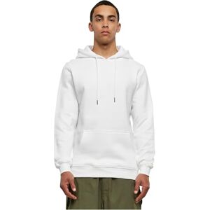 Urban Classics Huvtröja för män, ekologisk bomull, ekologisk basic, huvtröja för män, i många färger, storlekar S–5XL, Vit (vit 00220), M Urban Classics Huvtröja för män, ekologisk bomull, ekologisk basic, huvtröja för män, i många färger, storlekar S–5XL, Vit (vit 00220), M