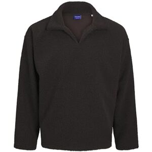 JACK & JONES JORAVONDALE Teddy delad hals sweatshirt, Choklad tårta, S JACK & JONES JORAVONDALE Teddy delad hals sweatshirt, Choklad tårta, S