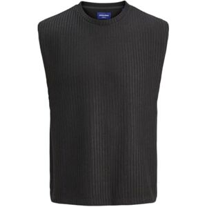 JACK & JONES Jorgreenwich Sl Tee Crew Neck, svart, XXL JACK & JONES Jorgreenwich Sl Tee Crew Neck, svart, XXL