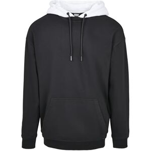 Urban Classics Huvtröja med huva för män, svart, L Urban Classics Huvtröja med huva för män, svart, L