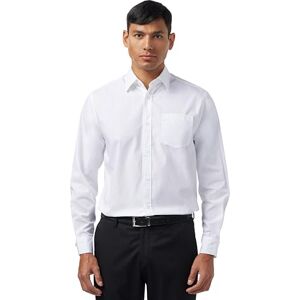 Lee Herr Button-Down skjorta, Vit, L Lee Herr Button-Down skjorta, Vit, L
