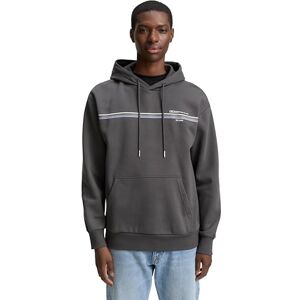 TOM TAILOR Denim herr sweatshirt, 35804 – Ash Grey, M TOM TAILOR Denim herr sweatshirt, 35804 – Ash Grey, M