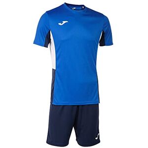 Joma Set Donau II Royal Marine vit Joma Set Donau II Royal Marine vit