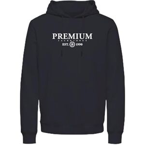 JACK & JONES Jprblacharles Sweat Hood FST, mörk marinblå, XS JACK & JONES Jprblacharles Sweat Hood FST, mörk marinblå, XS